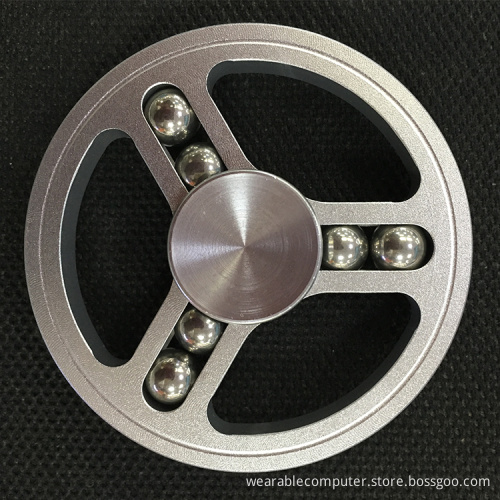 DIY Tri Fidget Spinner 360 Hand Finger Spinner Hybrid Rotation Bearing Spin Widget